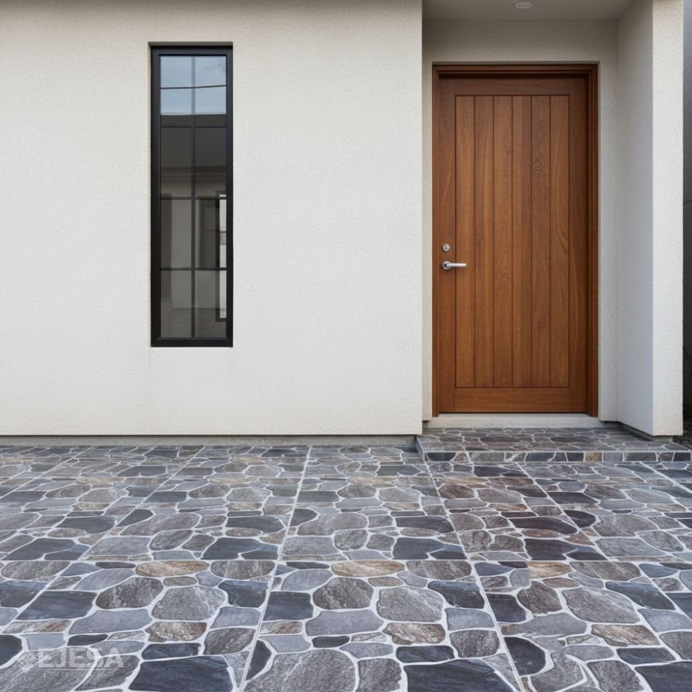 PISO CERÁMICO LAJA GRIS 46X46CM LYG46017 PCL CJ 1.90 - Imagen 2