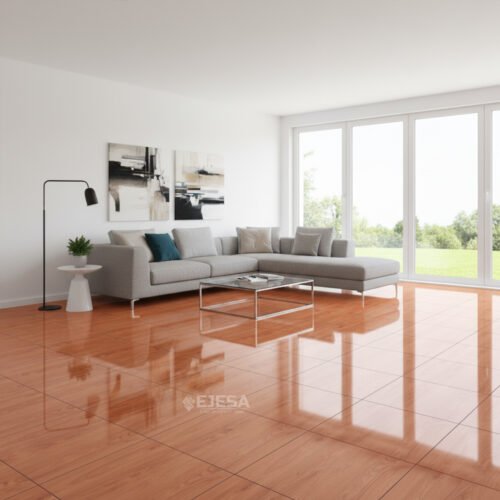 PISO CERÁMICA MARRÓN MADERADO 46X46CM WSJ46071 PCL CJ 1.90M2