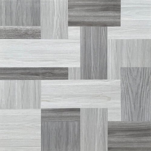 PISO CERÁMICA PLOMO MADERADO 46X46 CM PSJ46018 PCL CJ 1.90m2