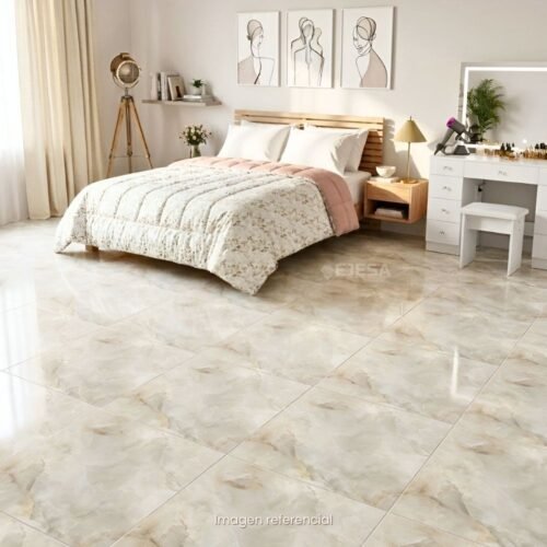 PORCELANATO VITRIF MARMI BEIGE EJS603 | 60X60 CJ 1.44M2