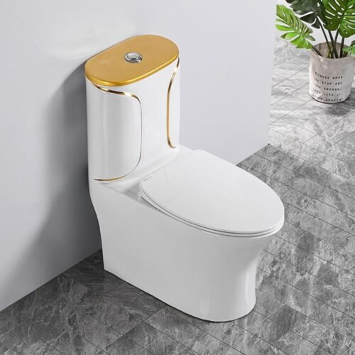 INODORO ONE PIECE | BLANCO GOLD | 5/9L – BSA1018