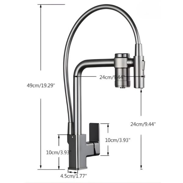 LLAVE MEZCLADORA/PURIF. DE AGUA/DOBLE SALIDA BSA4419-Q - IMPORTADO - Imagen 6