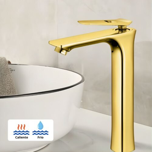 LLAVE MEZCLADORA DORADO/BASE CUADR. BSA4428-G – IMPORTADO