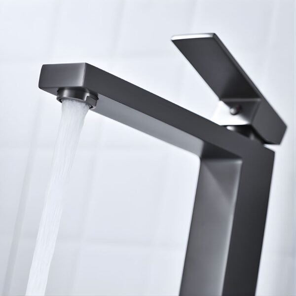 LLAVE MEZCLADORA/GRIS OSC. MATE/BASE CUADR. BSA4424-Q - IMPORTADO - Imagen 3