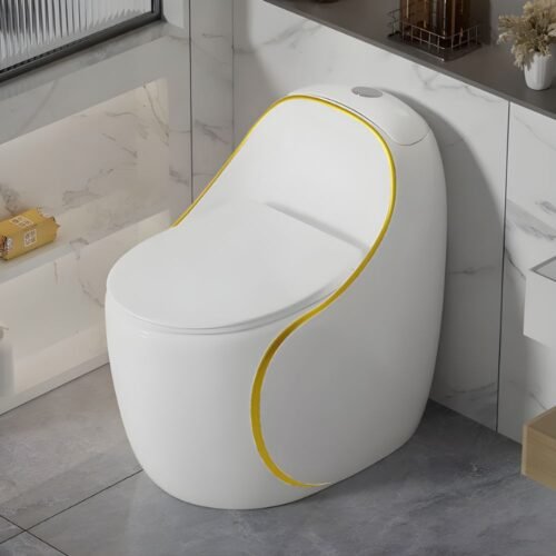 INODORO ONE PIECE BLANCO/ L. DORADA – BSA1221