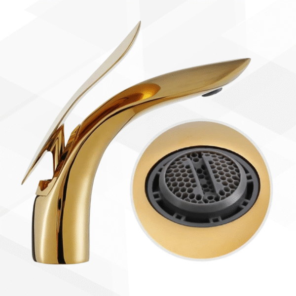 LLAVE MEZCLADORA DORADO ELEGANTE BSA4123-2 - IMPORTADO - Imagen 2
