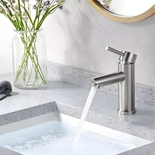 LLAVE MEZCLADORA PLATA MATE BSB4103 - IMPORTADO - Imagen 3