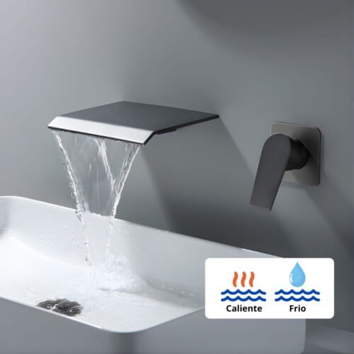 LLAVE MEZCLADORA GRIS PARED/CASCADA BSA4201-Q – IMPORTADO