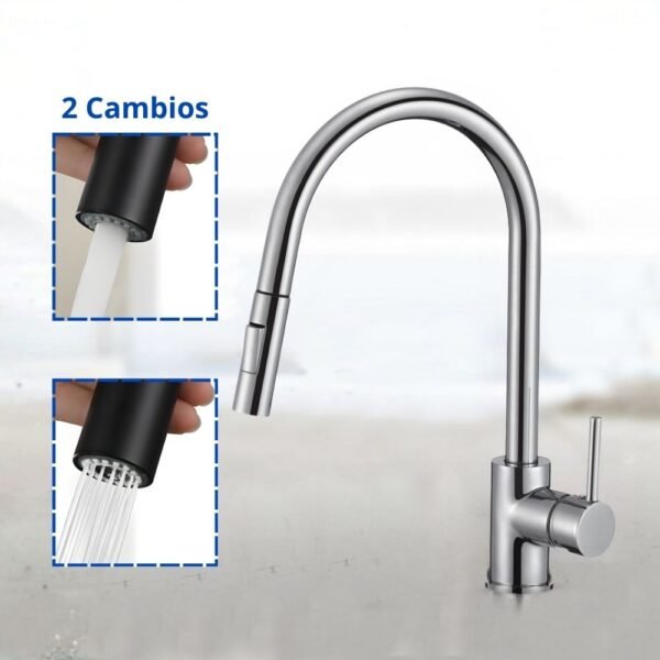 LLAVE MEZCLADORA/MANGUERA EXTENSIBLE BSB4406 – IMPORTADO - Imagen 2