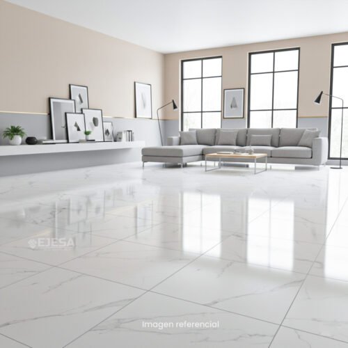 PORCELANATO CARRARA BLANCO WPY66011 VITRIF | 60X60CM PCL CJ 1.44M2