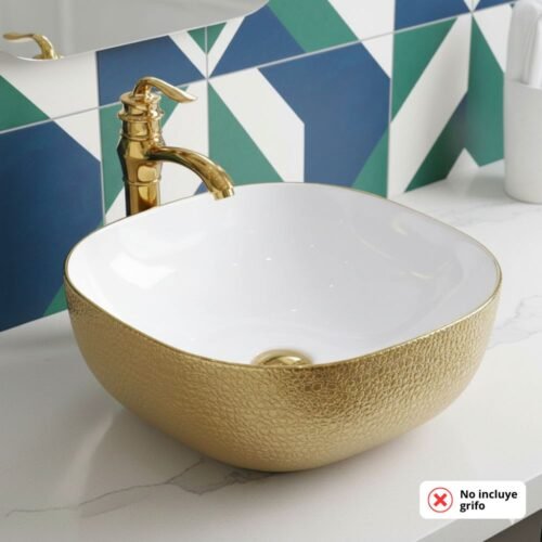BOWL CUADRADO GOLDEN WHITE – BSB2643-5