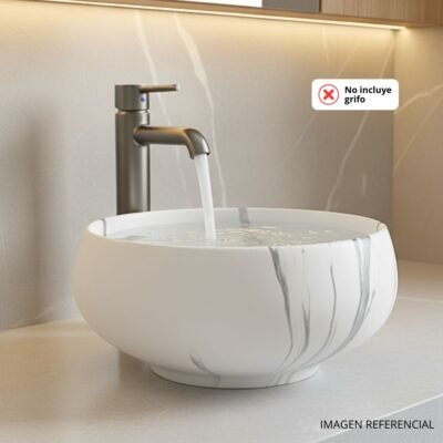 BOWL CIRCULAR MARMOL MATE – BSB2718