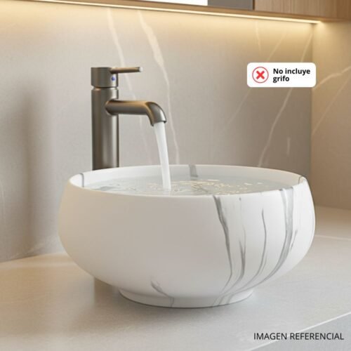 BOWL CIRCULAR MARMOL MATE – BSB2718