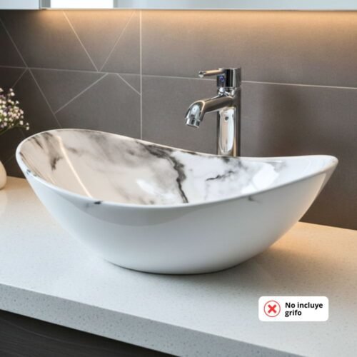 BOWL MARMOL BRILLANTE | BLANCO – BSB2698LG