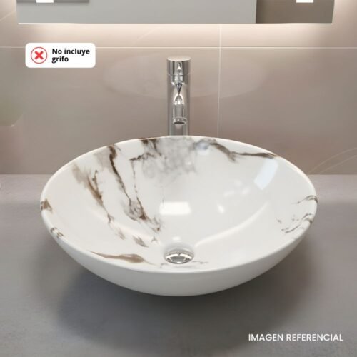 BOWL CIRCULAR MARMOL | BRILLANTE – BSB2703LG