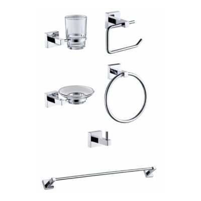 Accesorio de baño | 6 Piezas | Acero inoxidable – BSA5020