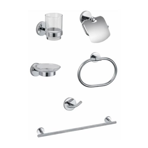Accesorio de baño | 6 Piezas | Acero inoxidable – BSA5021