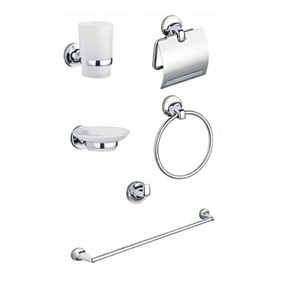Accesorio de baño | 6 Piezas | Acero inoxidable – BSA5022