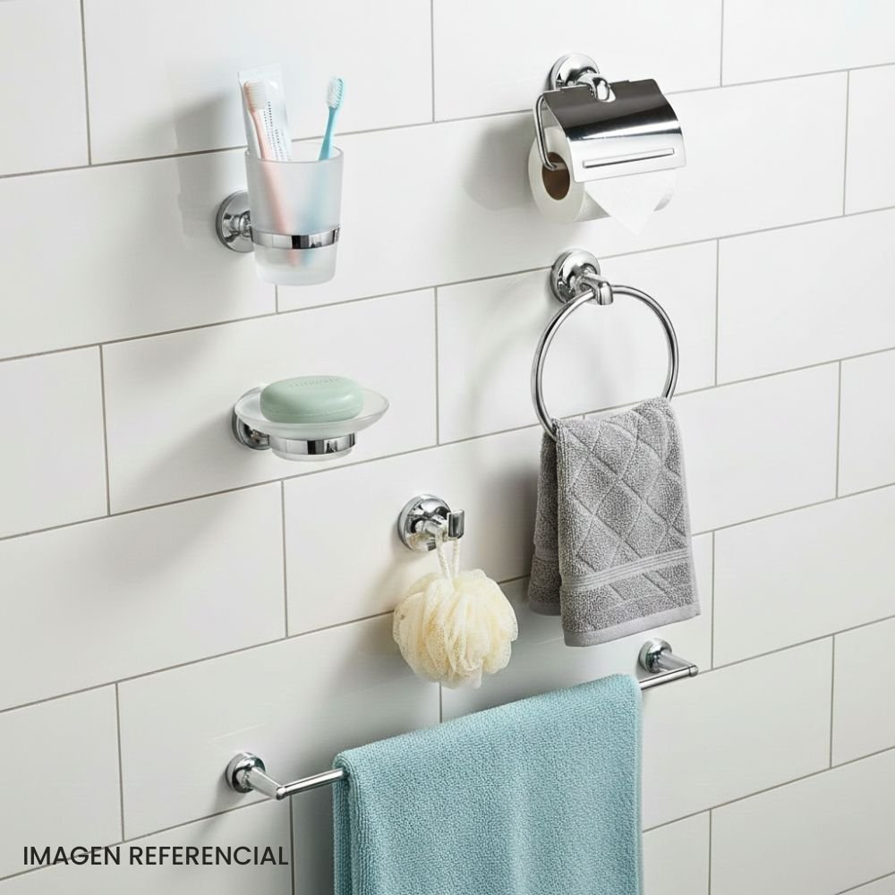 Accesorio de baño | 6 Piezas | Acero inoxidable - BSA5022 - Imagen 2
