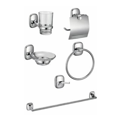 Accesorio de baño | 6 Piezas | Acero inoxidable – BSA5023
