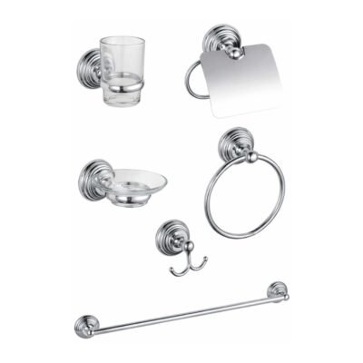 Accesorio de baño | 6 Piezas | Acero inoxidable – BSA5024