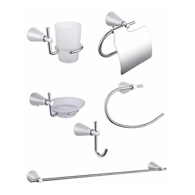 Accesorio de baño | 6 Piezas | Acero inoxidable – BSA5025