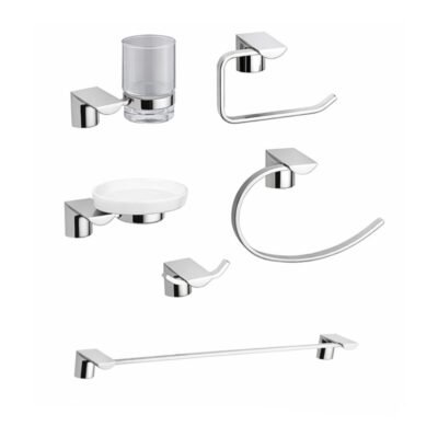 Accesorio de baño | 6 Piezas | Acero inoxidable – BSA5027