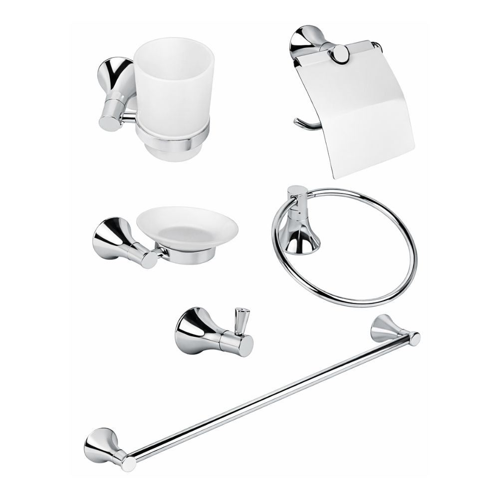 Accesorio de baño | 6 Piezas | Acero inoxidable - BSA5004