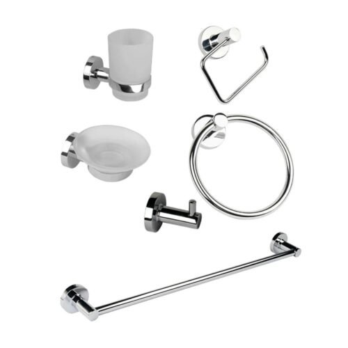 Accesorio de baño | 6 Piezas | Acero inoxidable – BSA5005