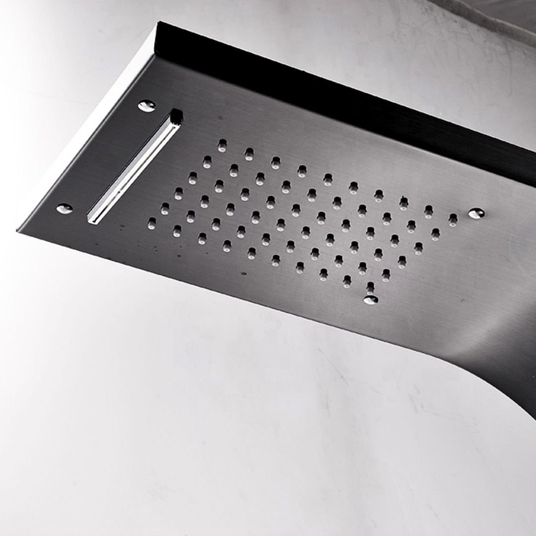 COLUMNA DE DUCHA HIDROMASAJE | NEGRO MATE- BSA4637 - Imagen 5