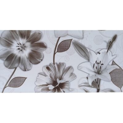 DECORADO MAYÓLICA MURAL FLOR | 30X60CM  (unid)