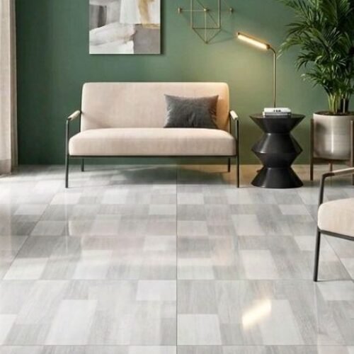 PORCELANATO VITRIF PARQUETON PLATA | 60X60 PCL CJ 1.44m2