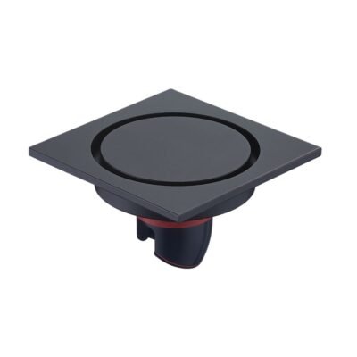 Sumidero cuadrado 10x10cm | Negro mate – BSA6265