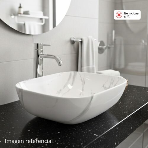 BOWL RECTANGULAR MARMOL | BRILLANTE – BSA2813-LG