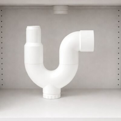 Trampa tipo U 2 con reducción – blanco