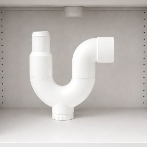 Trampa tipo U 2 con reducción – blanco