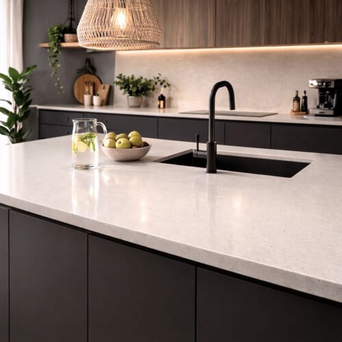 Porcelanato unimasa marfil | 60×60 cm | 1.44 m2 – Vitrificado