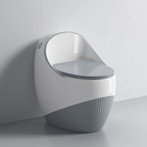 INODORO ONE PIECE | BLANCO Y PLOMO – BSA1234
