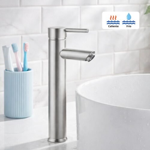 LLAVE MEZCLADORA | PLATEADO MATE | BSA4674-M – IMPORTADO