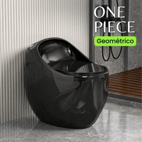 INODORO ONE PIECE | OVALADO NEGRO GEO – BSA1230