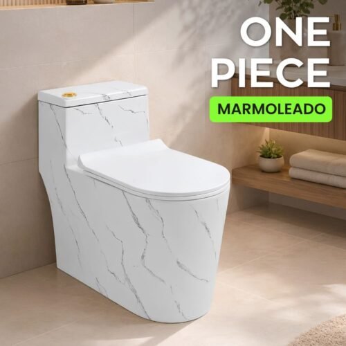 INODORO ONE PIECE BLANCO MÁRMOL – BSA1019-2