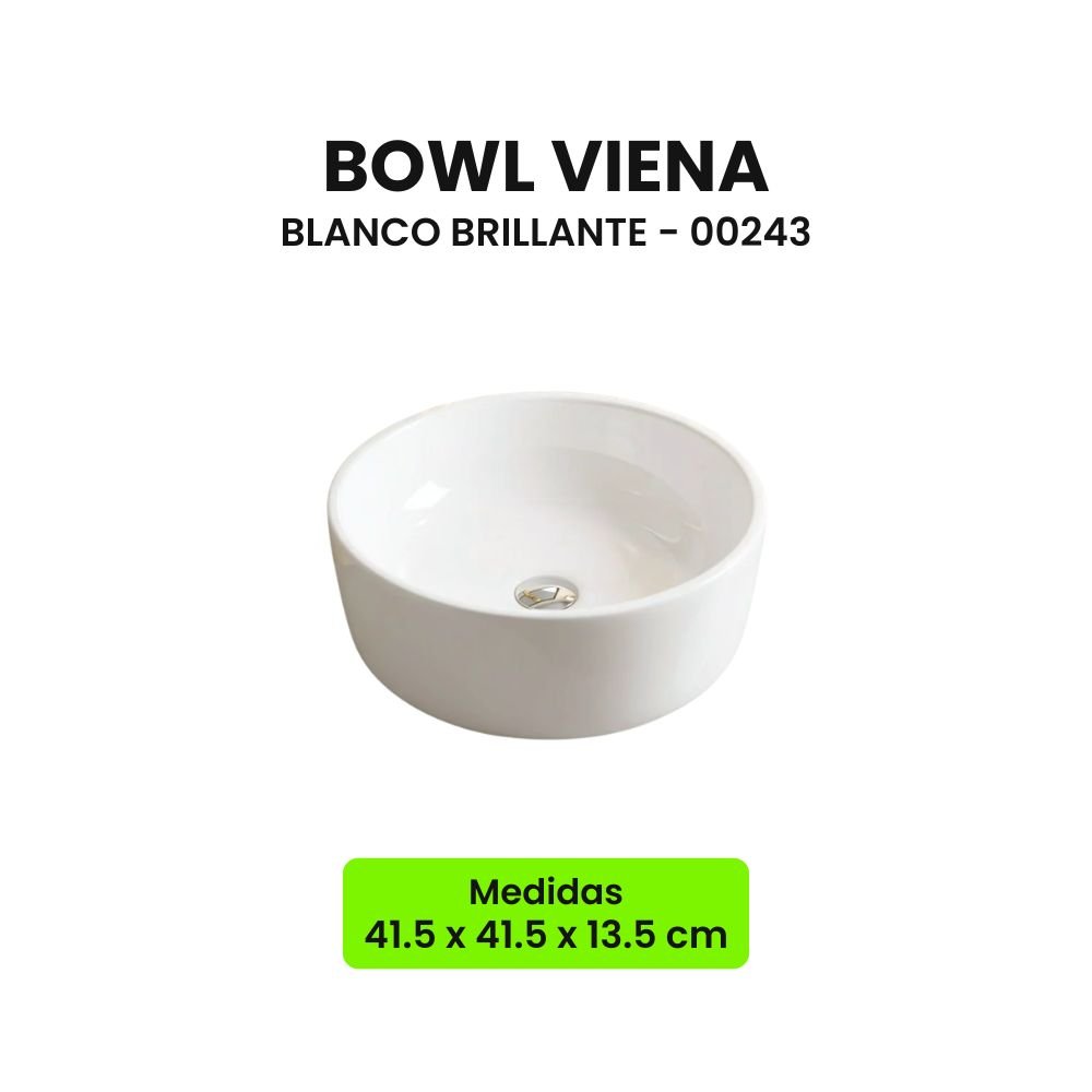 COMBO – INODORO ONE PIECE FRENCIA + BOWL REDONDO VIENA - Imagen 3